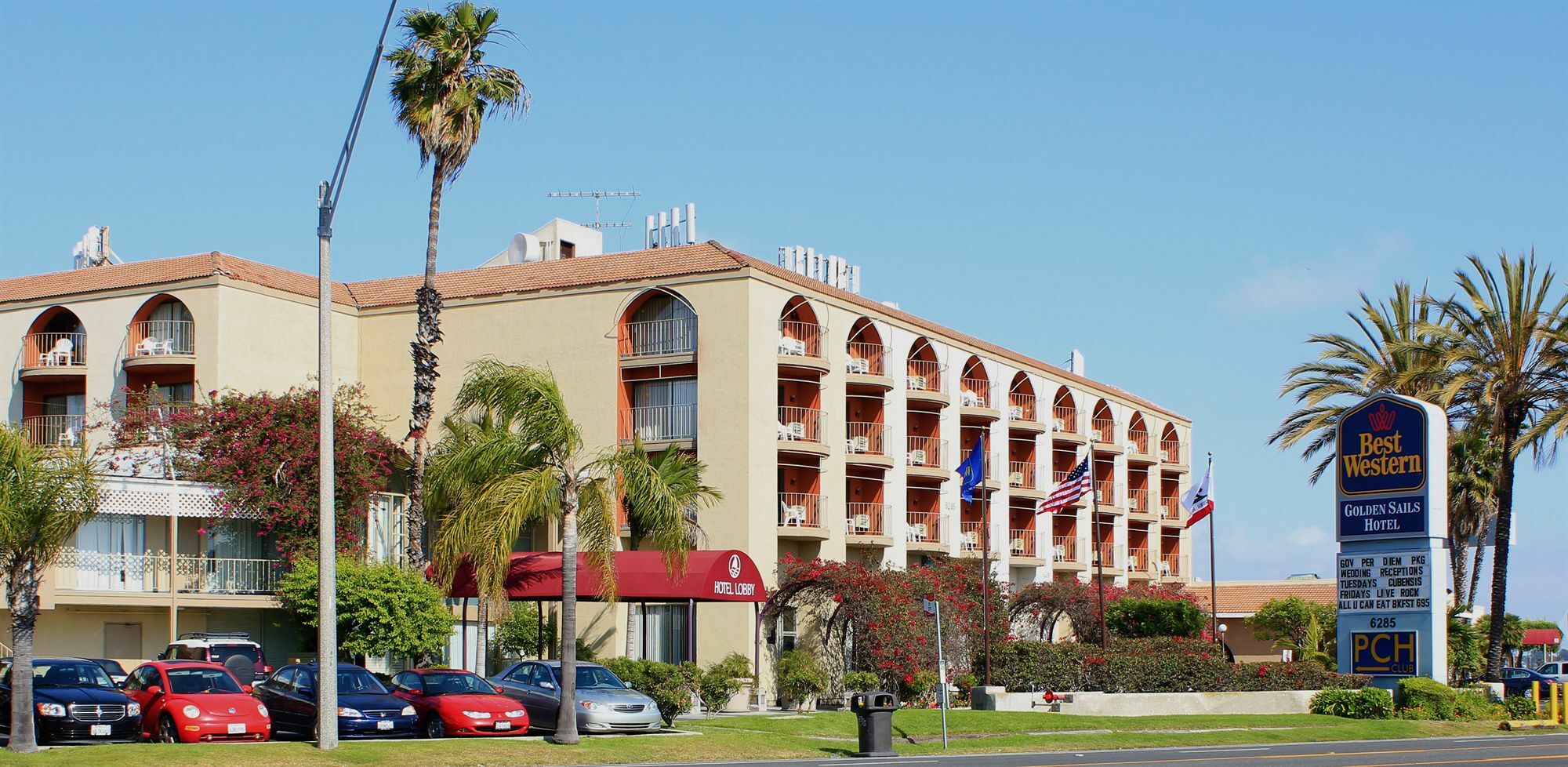Best Western Golden Sails Hotel Long Beach Exteriér fotografie